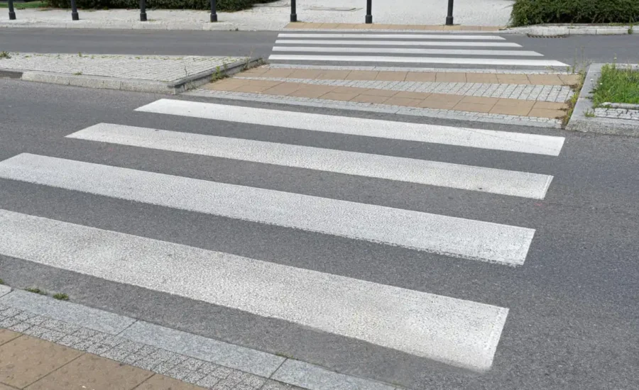 sugerowane przejście dla pieszych